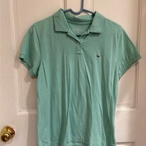 Vineyard Vines Teal Polo Shirt